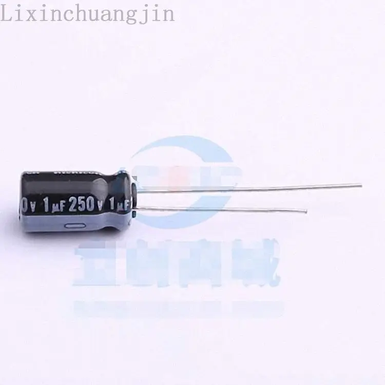 
UVR2E010MED parameter 1uF 250V Lead type aluminum electrolytic capacitor 