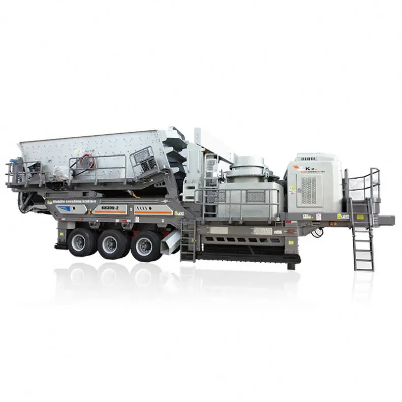 Granite Limestone Gravel Rock Crusher Portable Crushing Plant, For Coal
