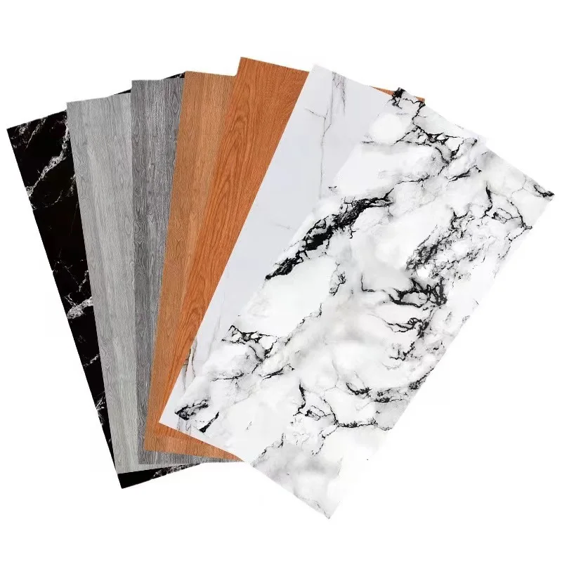 China Factory Low-Priced UV Marble PVC Sheet Wall Board for Indoor Household Decor Multi-Color Options Waterproof Function