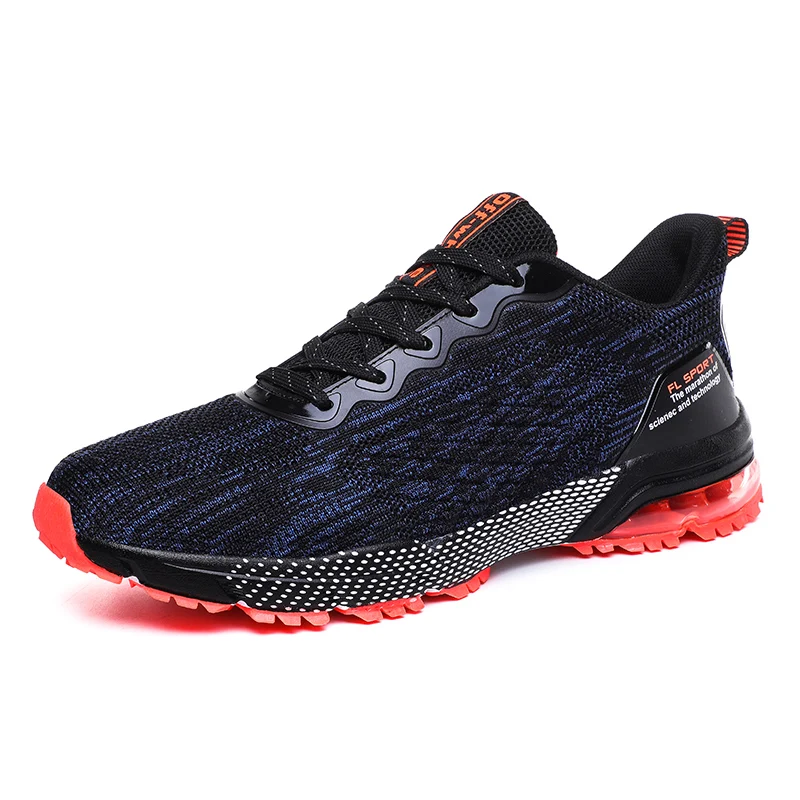 
running shoes air vapor max shoes men cushion sole fly knit breathable light weight jogging shoes marathon 