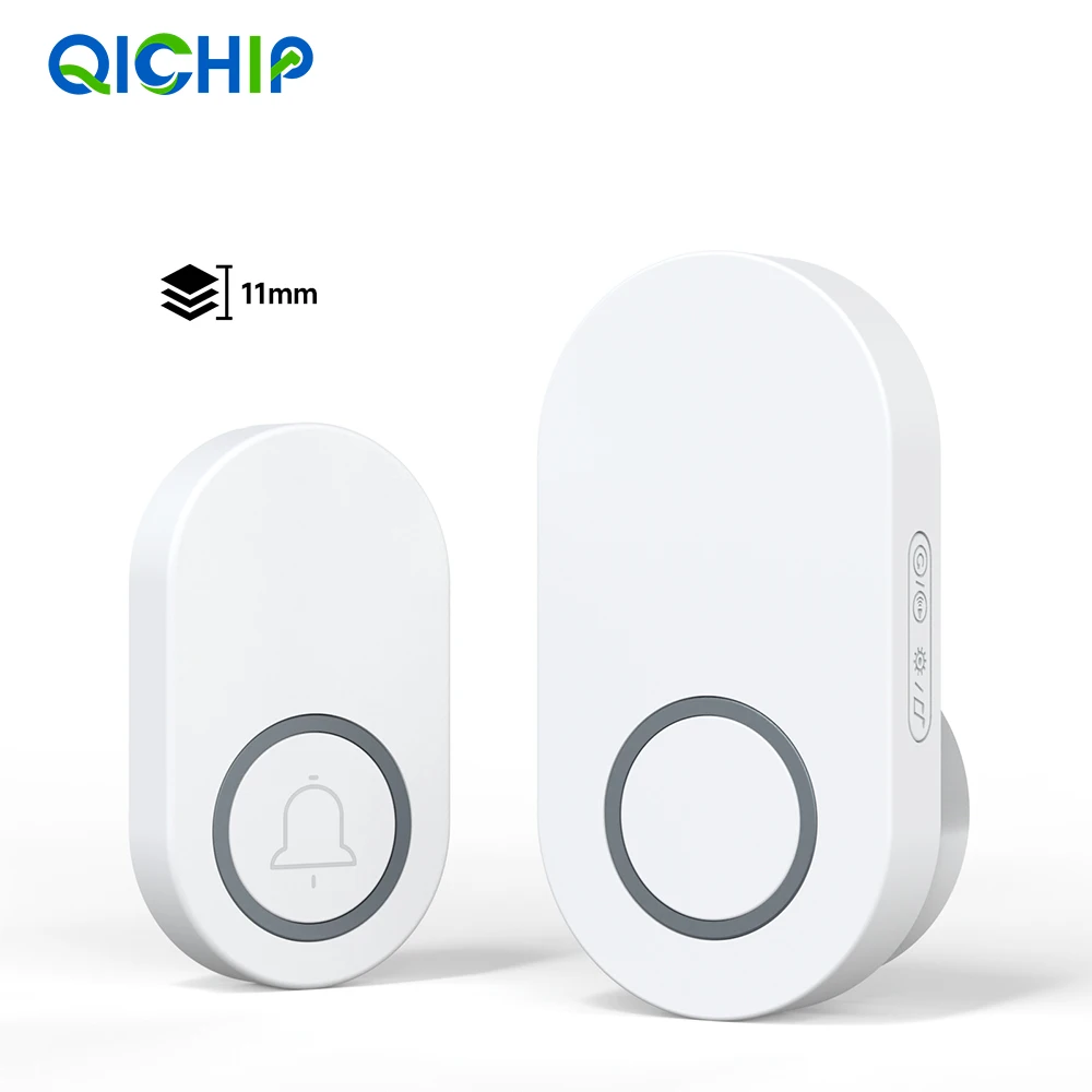 EU AU UK US Plug building door bell family battery doorbell wireless intelligent smart ring waterproof wireless doorbell