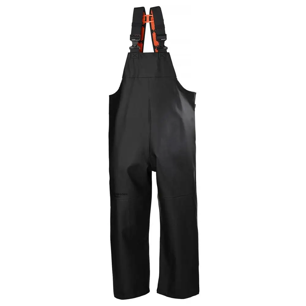 Heavy duty fishing rain gear custom design pv pvc work overalls farmer bib brace quality rain bib pants