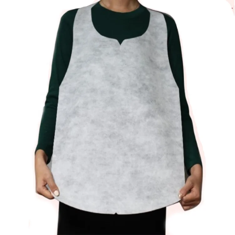 Korea Barbecue Adult Bib Dining Guest Non-Woven Disposable Adult Apron