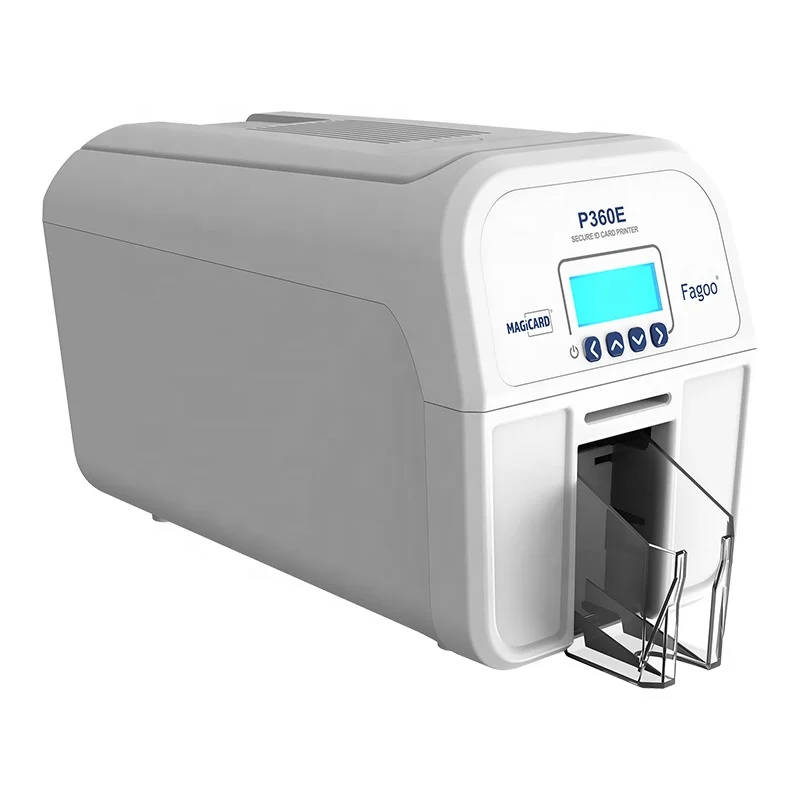 300 DPI 600 DPI Good Price Single Dual Sided Credit Student Business PVC Id Card Printer Machine