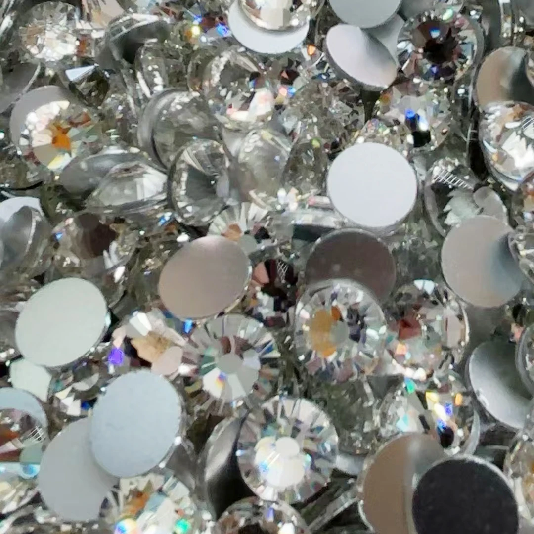 Высокое качество bling Стекло Стразы плоская спина
