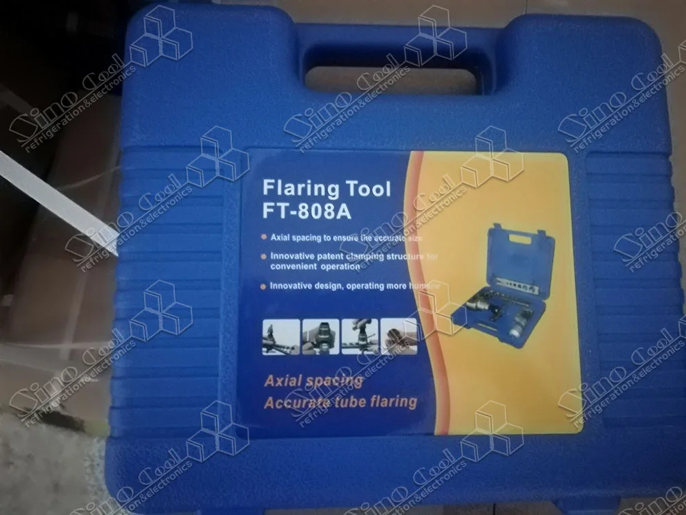 45 degree Ratchet Eccentric Cone type Tube Expander flaring tool for refrigeration Tools CT-808 FT-808
