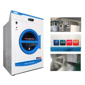 30kg fully automatic electric heating industrial dryer machine for clothes