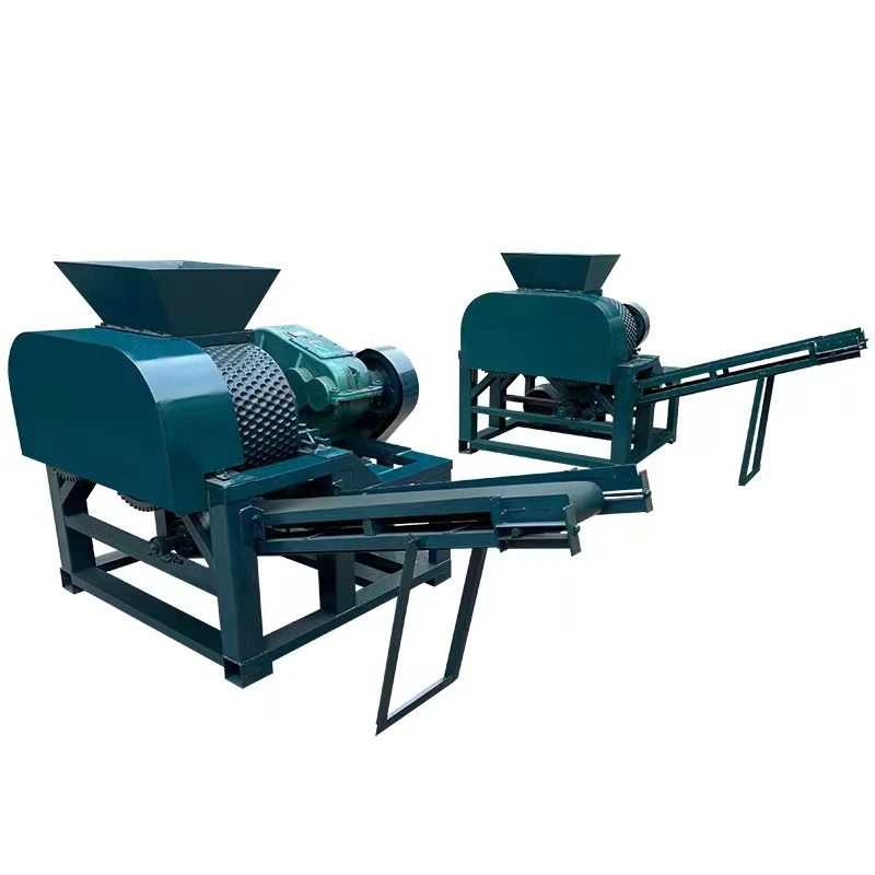 Hot sale Double Rollers Coconut Coal Ball Pressing Maker Machine Charcoal Dust Briquette Ball Press Moulding Making Machine