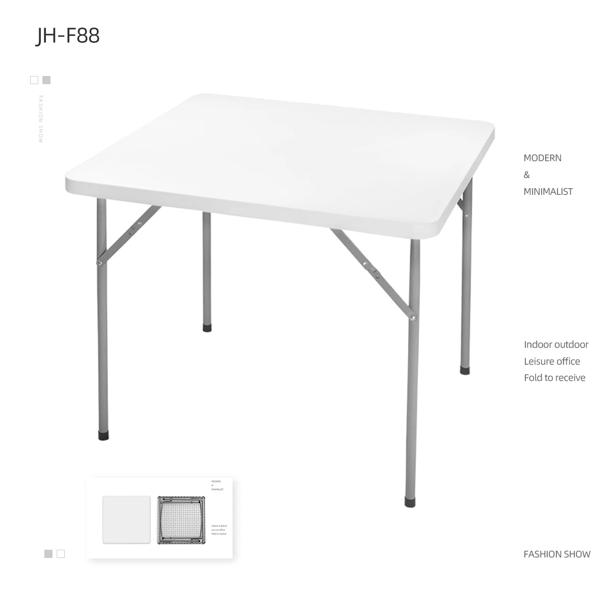 Уличная мебель, складной стол для пикника, прямоугольные квадратные пластиковые столы, портативные пластиковые складные столы