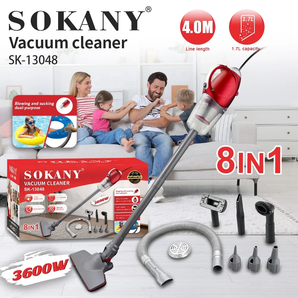 SOKANY  Professional Hot 8 in 1 Selling Home Appliances Electric Washing Machine Portable Vacuum Cleaner