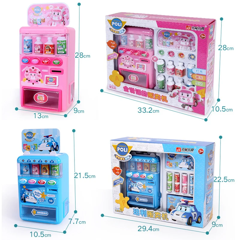 Kitchen toys pretend play children Drink Vending Machine Juguete de la maquina expendedora pretend play toys