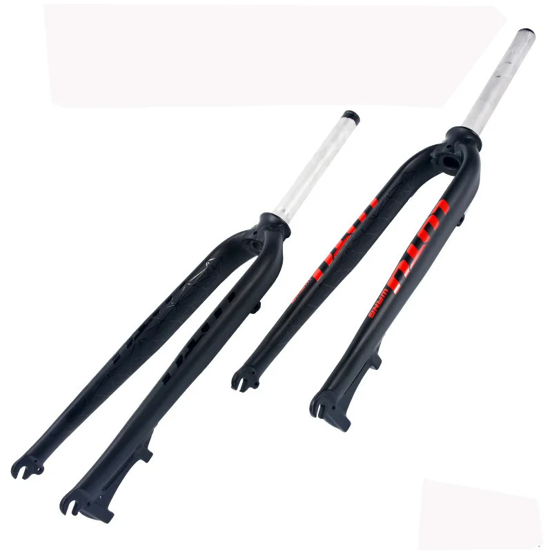 LUTU mtb жесткая Велосипедная вилка 29er 27 5 26 каркас алюминиевый диск гравий горный велосипед жесткая Передняя Сверхлегкая вилка