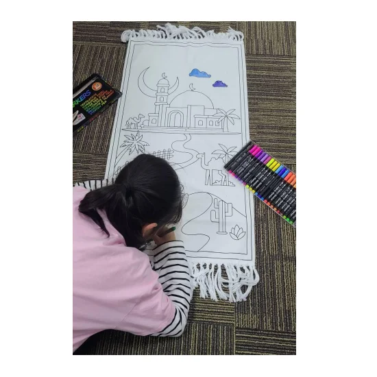 padded prayer mats Kids sejadah islamic prayer rug