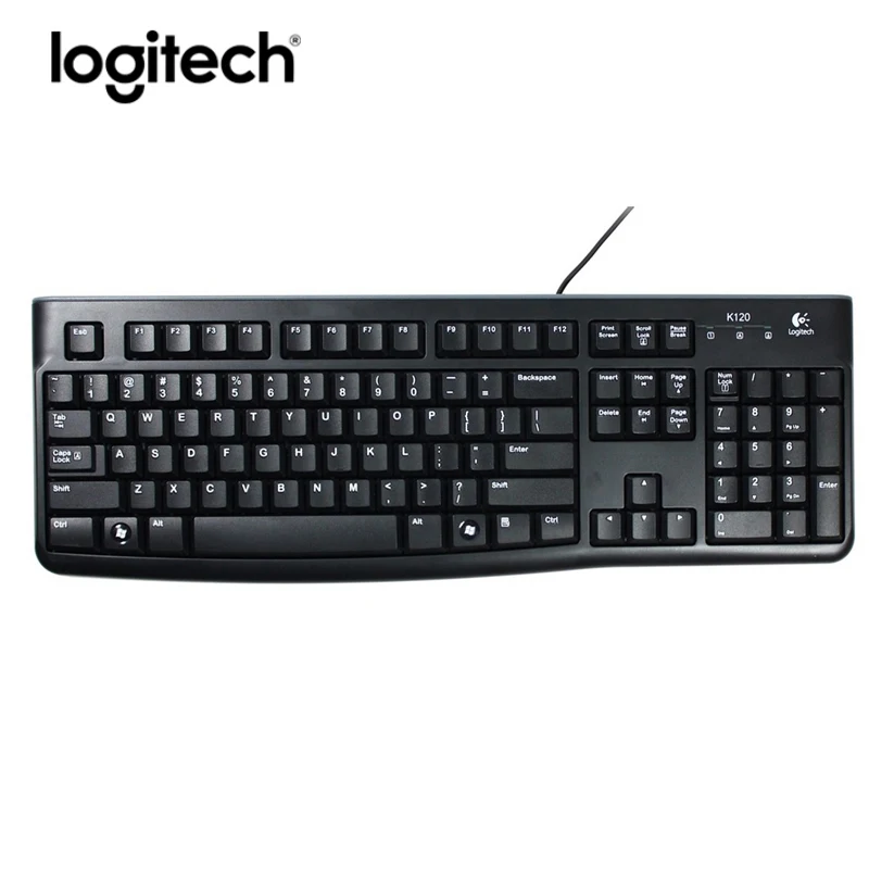 100% Original Logitech K120 Plus Craft Keyboard For PC TV laptop keyboard