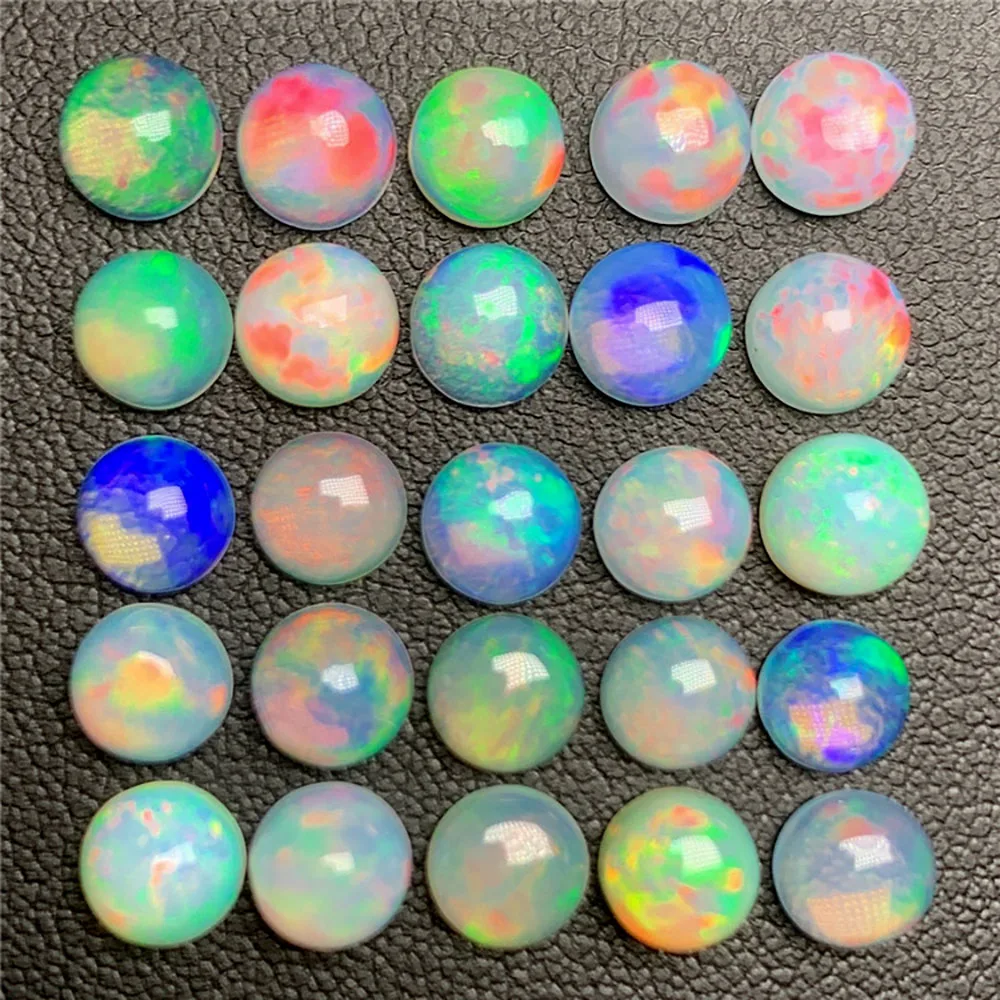 Hot sale high quality opal stone opal jewelry crystal ring diamond cabochon used for all kinds of ring necklace processing