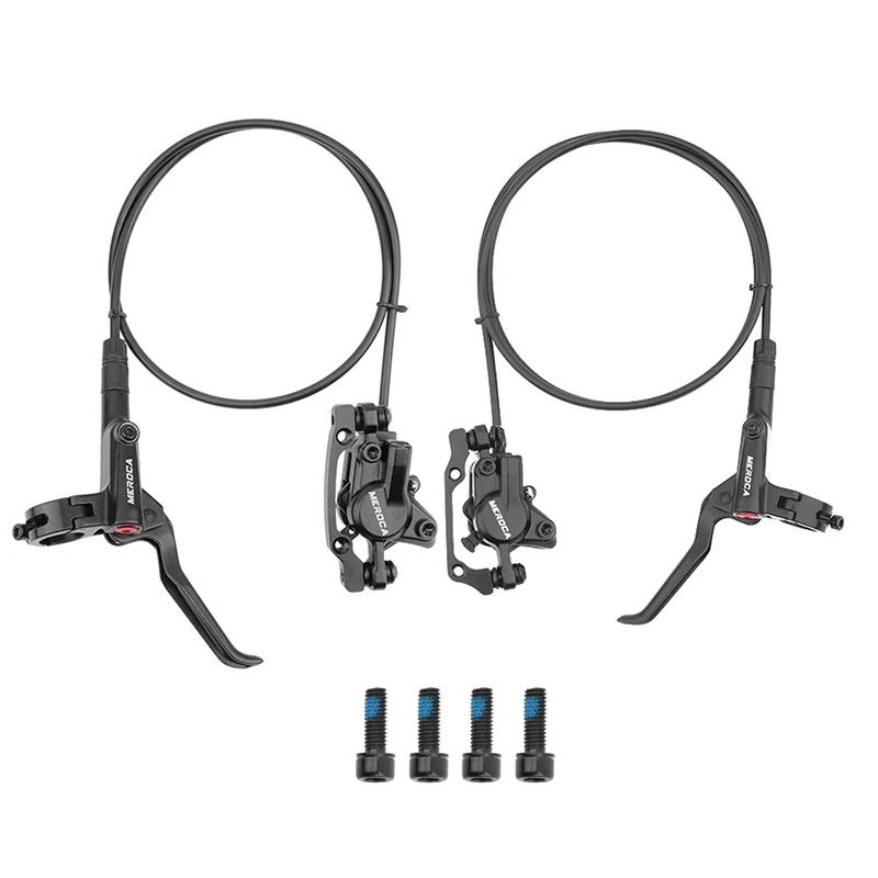 
Hydraulic MTB Road Bike Disc Brake Calipers Front Rear 800/1400mm Mountain bike Kit Bicycle Oil Pressure Disc Brake Set 