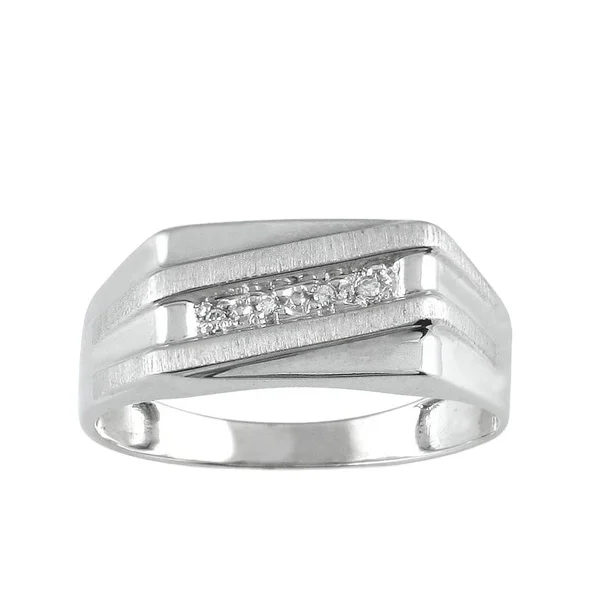 Hottest high quality Indonesia Stainless Steel Ring inlay moissanite fashion jewelry rings for men