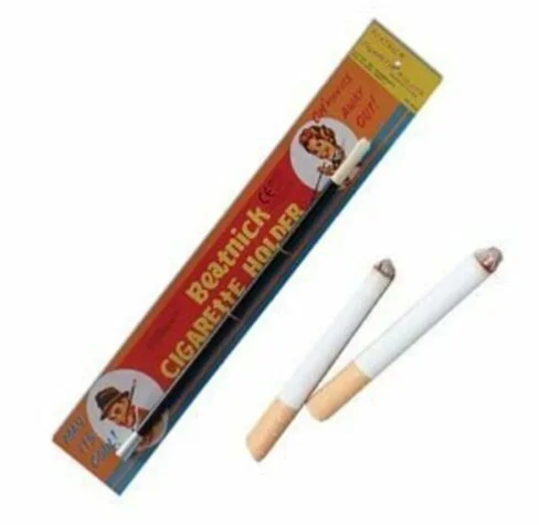 2 Fake Cigarettes and Long Cigarette Holder 1920s Flapper Fancy Dress Kit