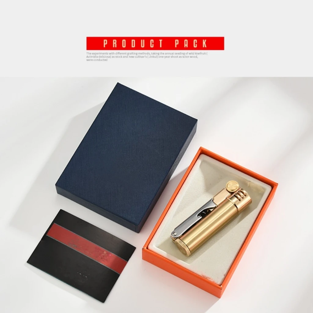 New Multifunctional Cigarette Lighter Red Wine Bottle Opener Flint Mini Kerosene Lighter