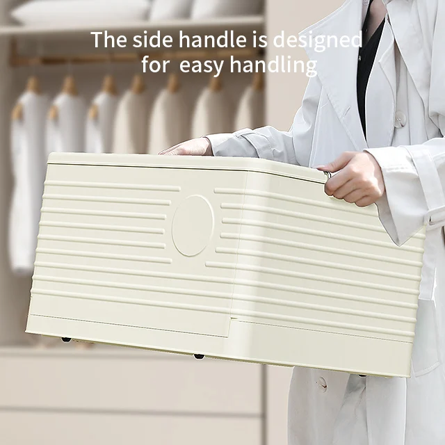 Wholesale Durable Stable Foldable Collapsible Storage Organizer Installation-Free Folding Storage Home Kitchen PP Material