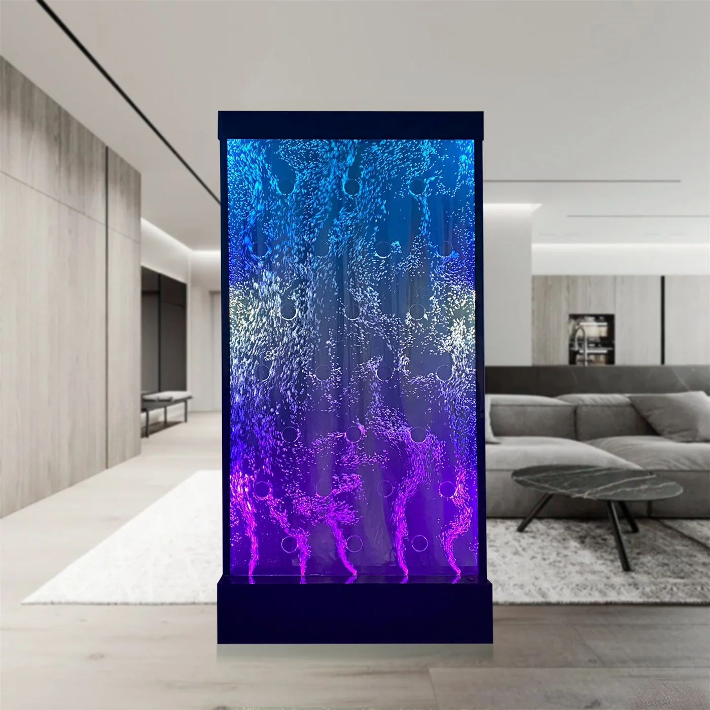 Оптовая торговля 3.3ft x 6.5ft танцующий пузырь светодиодный Высококачественный акриловый Пузырь Стены подходит для украшения дома