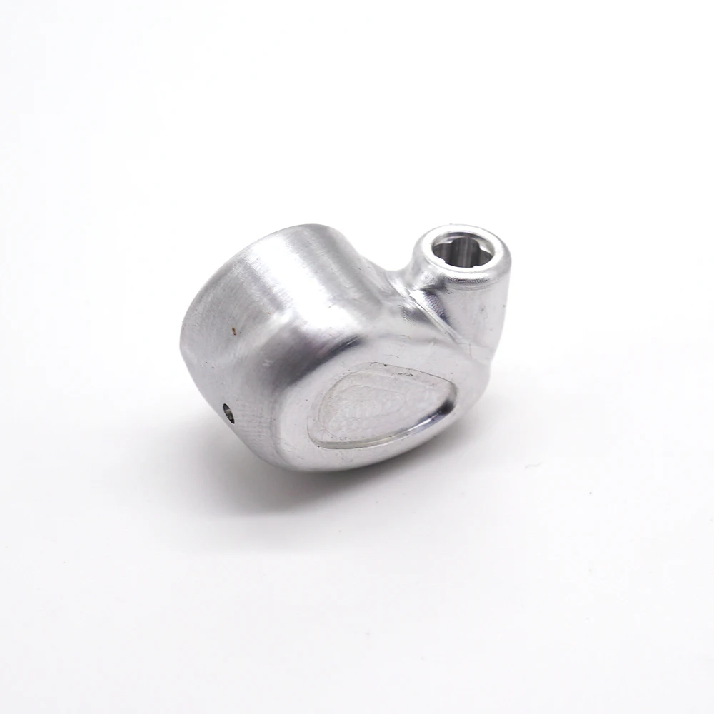 Customized CNC-Milled Anode Aluminum Earphone Shells - Natural Color Metal Earphone Accessories