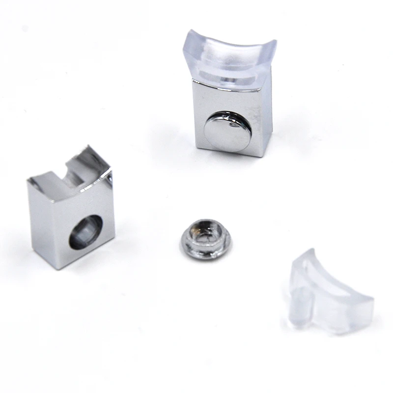 Plastic Square Fixed Holder F-59 Shower Room Decorative Orientation Series Glass Door Limit Block