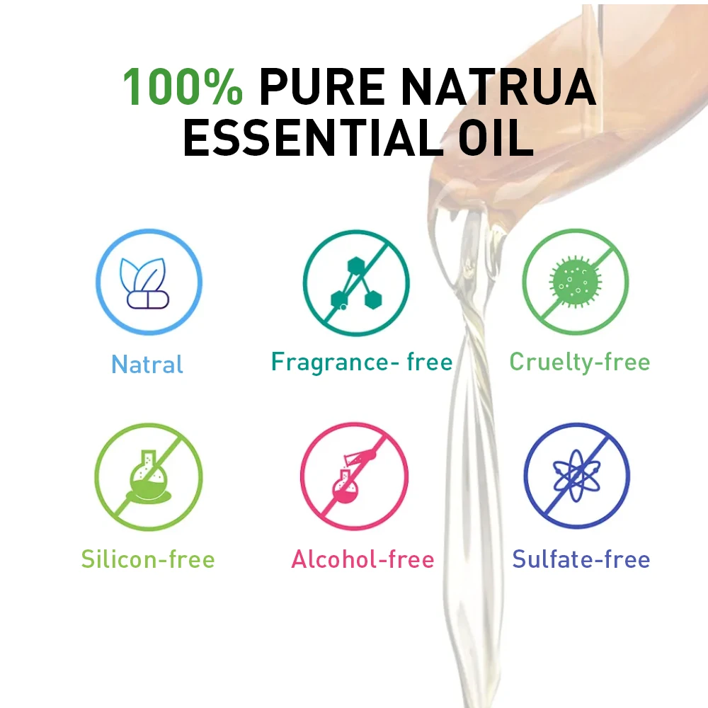 Natural Rose pure Essential oil Organic Face Body Hair Facial Skin Care Repair Massage Rose Petal Oil