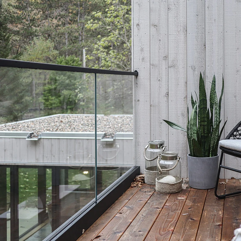 Curved Glass Railing Stair Prices Nigeria Holder Indoor Hallway Post Black Outdoor Stainless Steel Balustrades Aluminium Profile