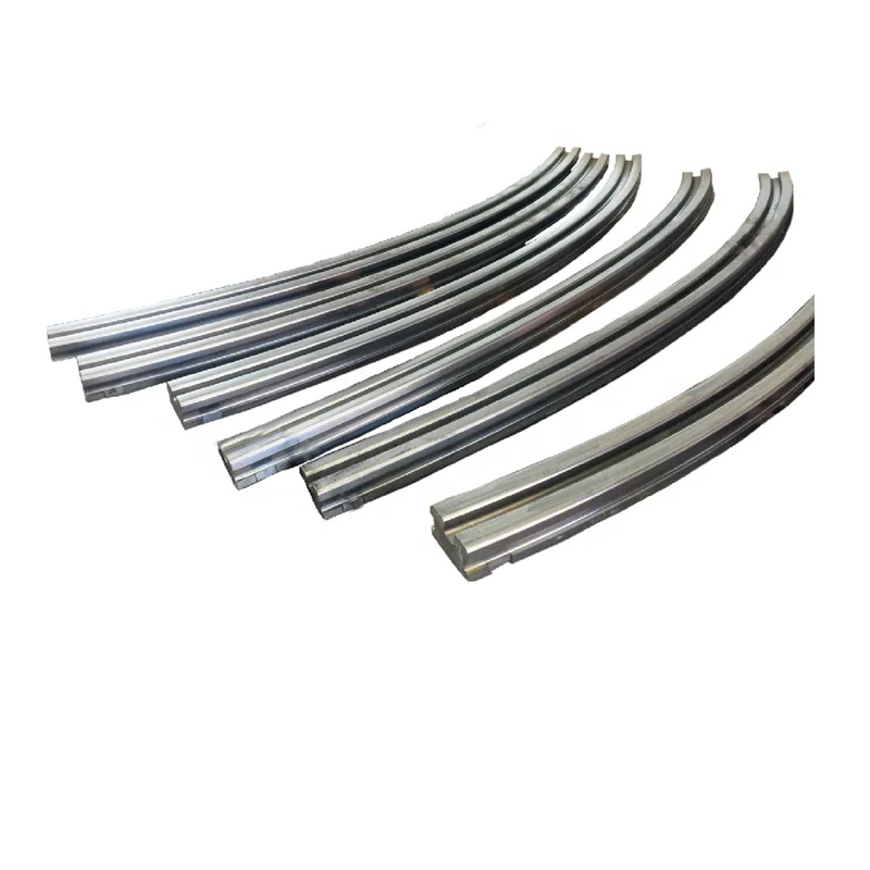 Customized High Quality wear resistant dragline Excavator Large Diameter Forged steel rotary Rail