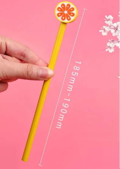 New 20 Packs Cute Cartoon Animal Heart Students School Pencils For Children