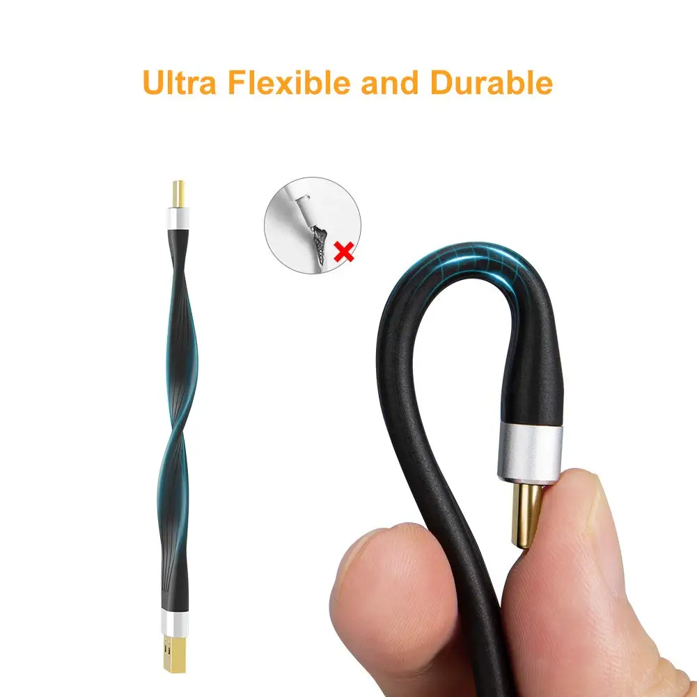 Новый дизайн Fpc типа C для Usb3.0 кабель; Короткие ботинки на плоской подошве 5 Гбит/с кабель передачи данных 3a 135 мм мобильных