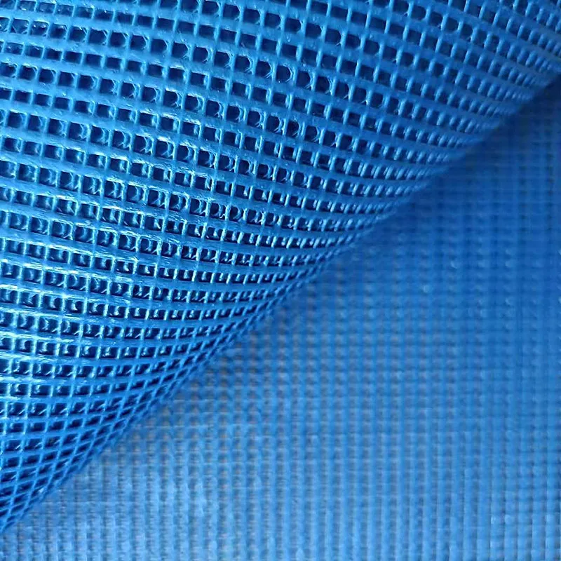 Black PVC Coated Welded Wire Polyester Mesh Net Fabric