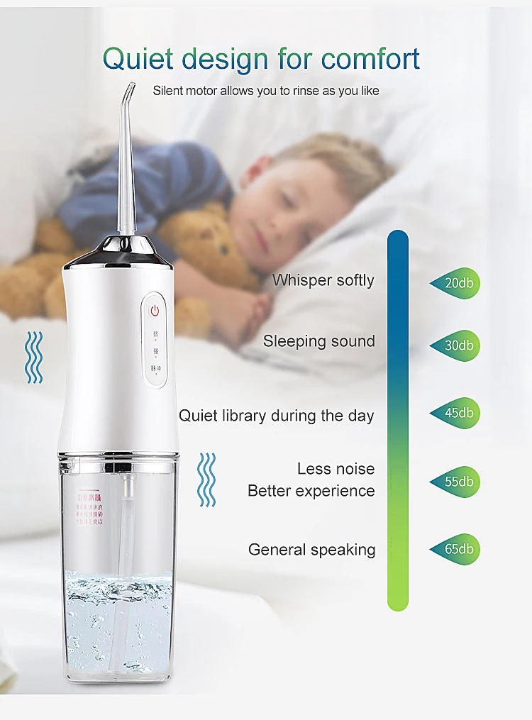 Wh-73  Factory Direct New Products Cordless Water Dental Flosser For Teeth Portable Dental Oral Irrigato