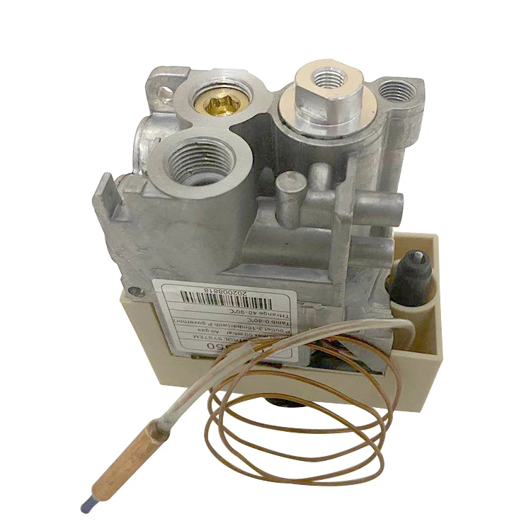 Gas Fryer Thermostat Control Valve Degree Lpg Thermostatic Gas Valve Control
