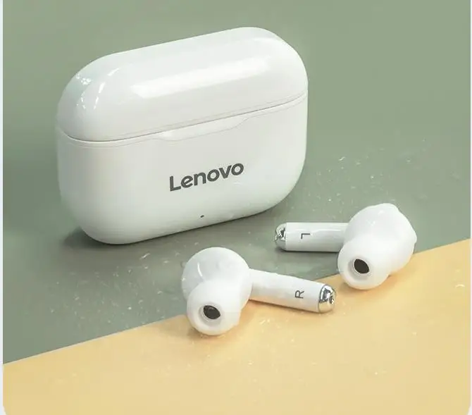 New Original Lenovo LP1 Wireless Headset BT 5.0 Touch Control Earphone Stereo 300mAh Durable Battery IPX4 Waterproof