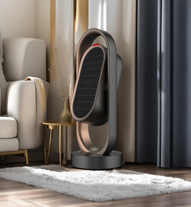 Douhe 1800W remote control portable electric space heater fan electric ceramic tower heater for home