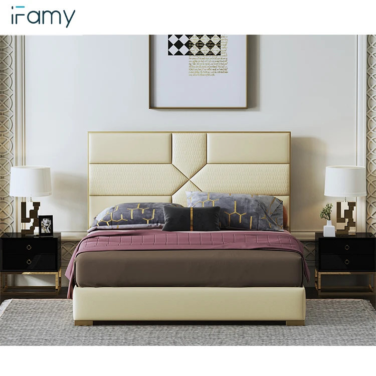 
New Modern bedrom set bedroom furniture for whole house project 