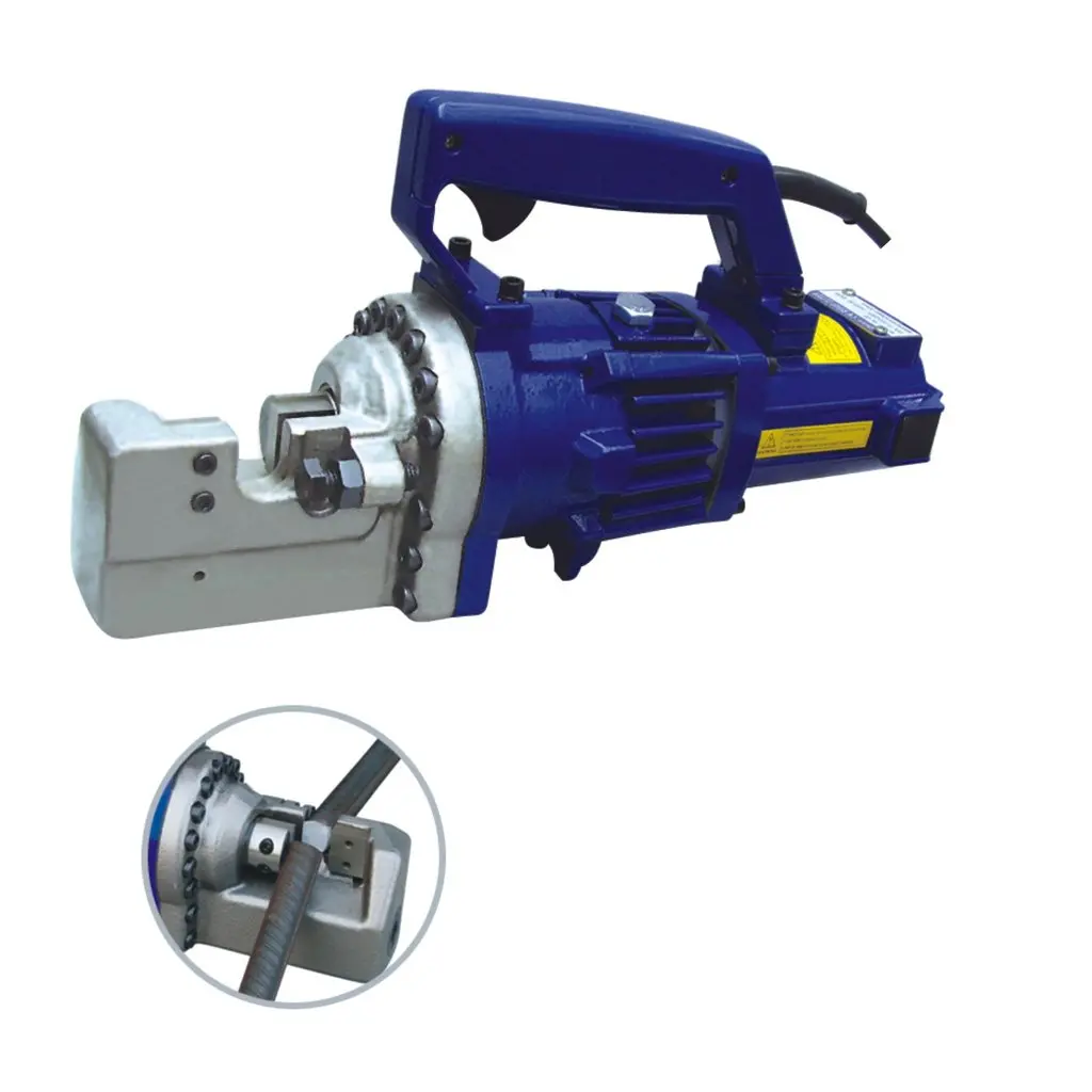 Прямая поставка с завода, круглая плоская стальная планка, резак, портативное оборудование для резки арматуры