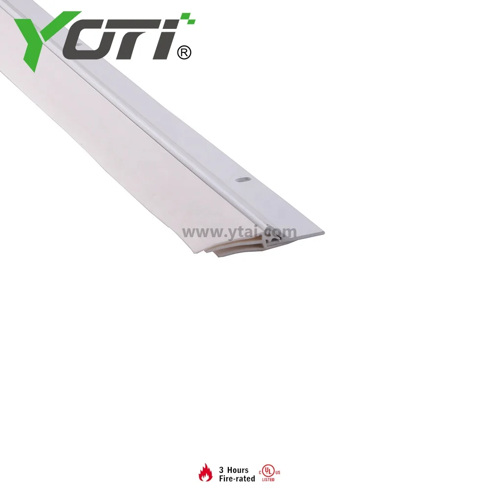 YDB102 Aluminum Interior Door Seal Sweep With Rubber Door Bottom Sweeps/ bottom door seal replacement strip
