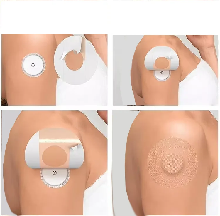 Универсальный клейкий патч для фристайла датчик фиксация наклейка водонепроницаемый Латекс дышащий большей активности