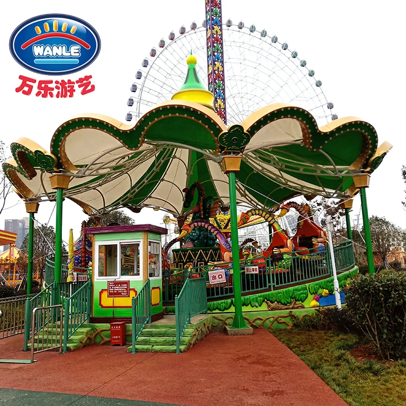fairground new design amusement park rides christmas carousel 30 seats for sale