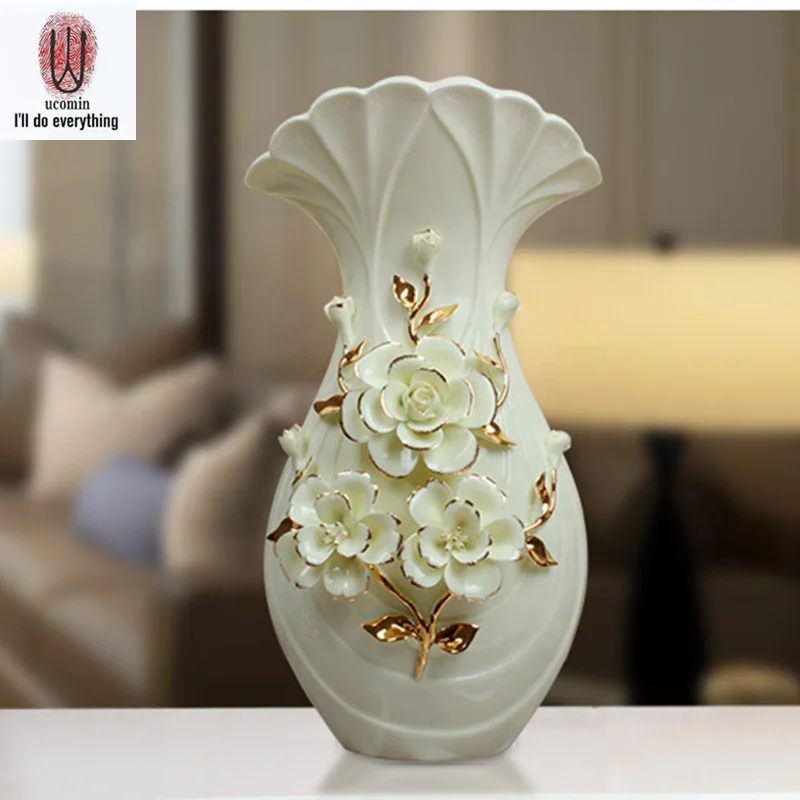 
beautiful ornament ceramic vase for home decoration 