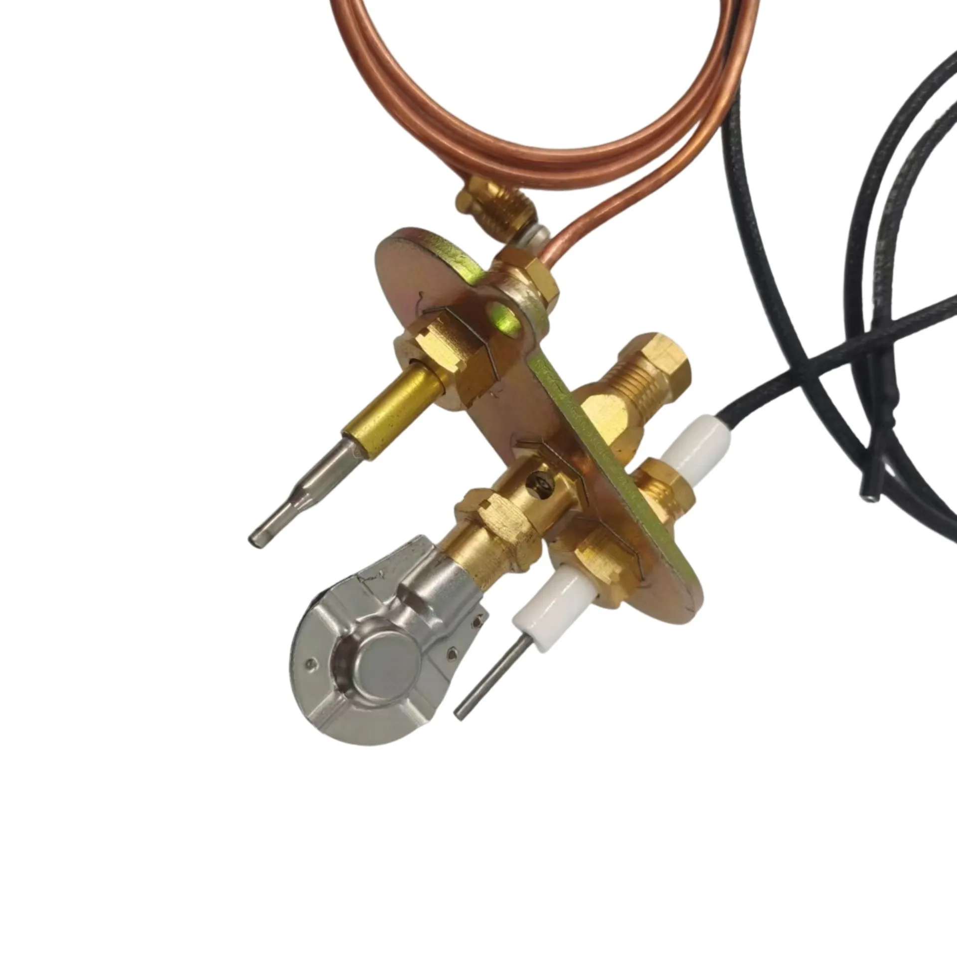 LP Natural Gas Water Heater Boiler Replacement Parts Pilot Burner with Thermocouple and Ignition Assembly Kit M8X1