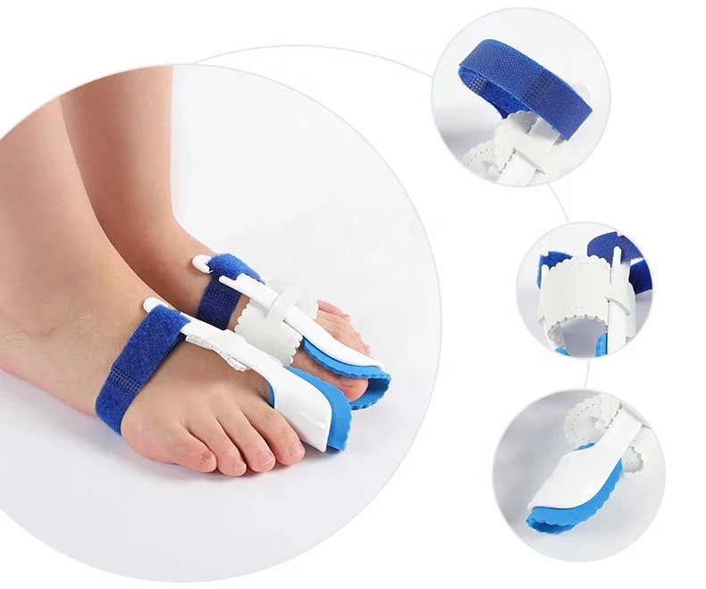 Foot Care Pain Relief Hallux Valgus PE Splint Protector Bunion Orthopedic Toe Straightener Brace Corrector