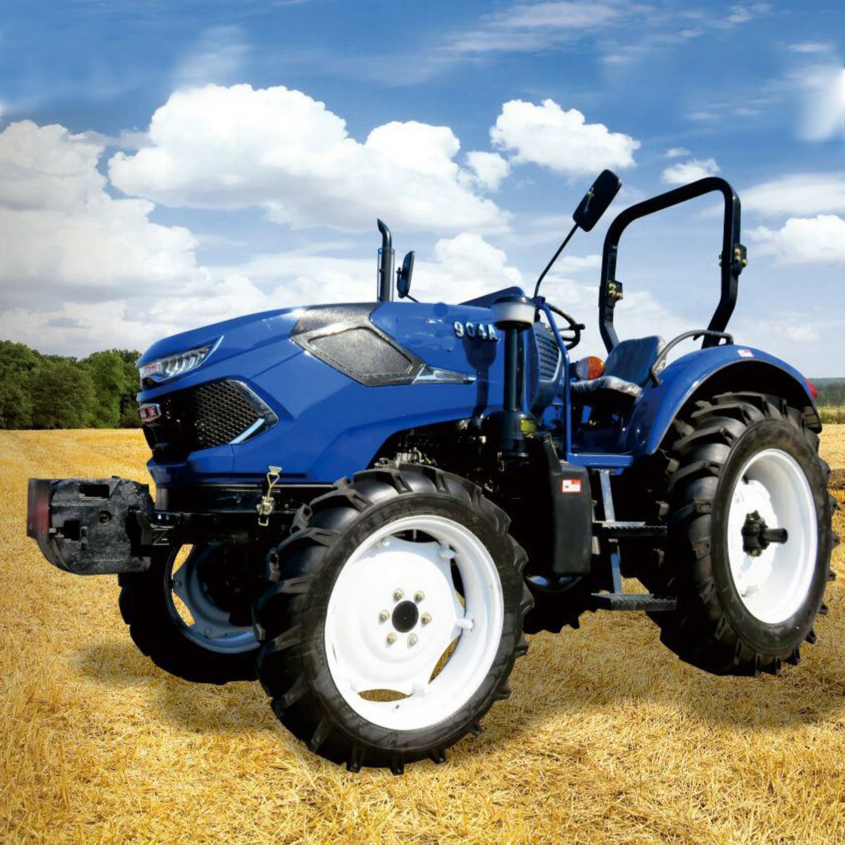 
Cheap 120 Power 4x4 Farm Tractor For Sale with auxiliary equipment 