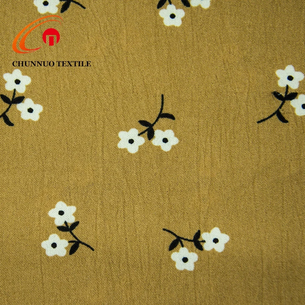 Летняя ткань, ткань с воздушным потоком, 100% полиэстер, ткань 180D CEY, цветочный принт, дизайн для женского платья