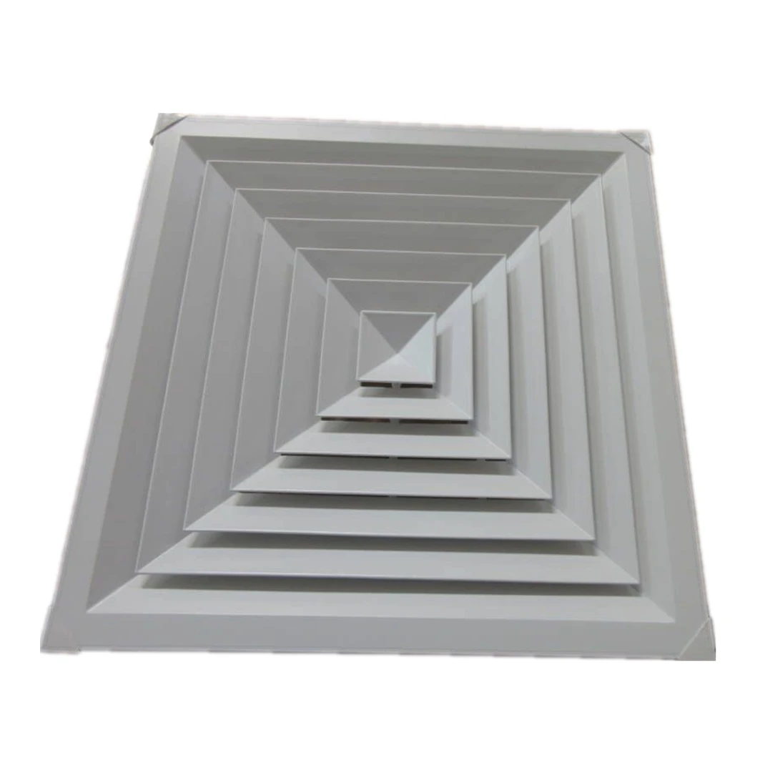 Ventilation adjustable hvac air diffuser air conditioning grills