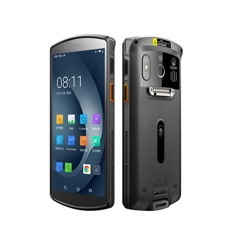 Защищенный КПК Urovo DT50, android 9,0, 4G смартфон Zebra Handheld pda 1D 2D qr, сканер штрих-кода, инвентарь, мобильный терминал передачи данных