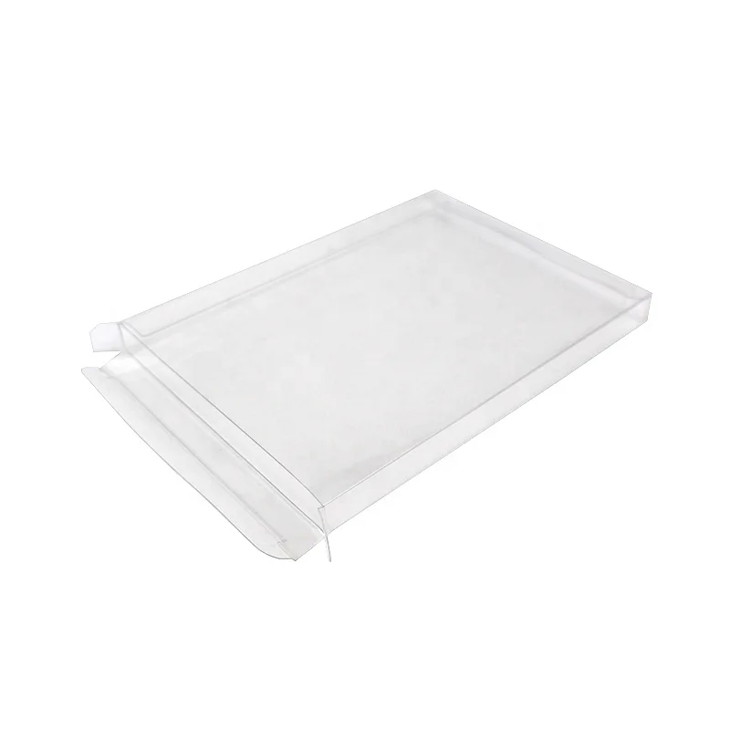 Custom Chocolate Bar Transparent PET PVC Plastic Boxes With Insert For Candy Chocolate Packaging Box